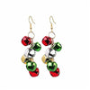 1 Pair Classical Cute Christmas Tree Santa Claus Bell Plating Arylic Alloy K Gold Plated Silver Plated Drop Earrings