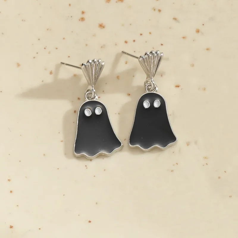 1 Pair Commute Cartoon Plating Alloy Gold Plated Drop Earrings