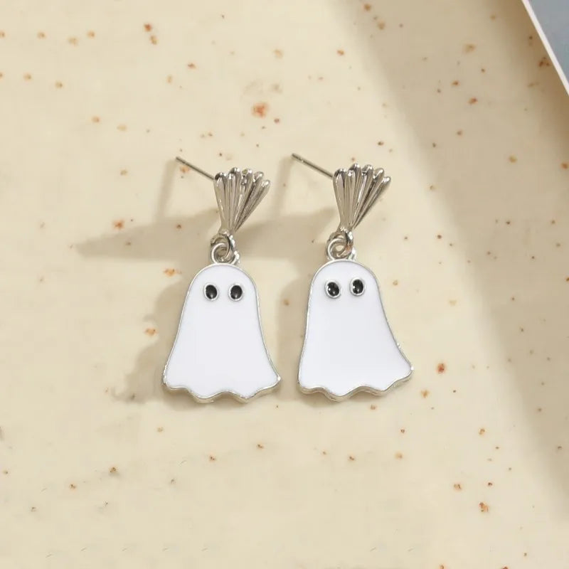 1 Pair Commute Cartoon Plating Alloy Gold Plated Drop Earrings