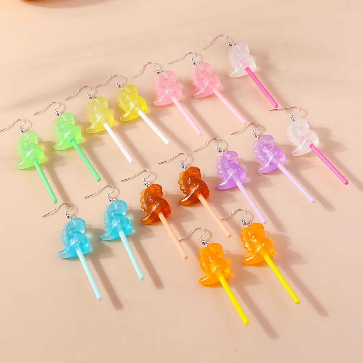 1 Pair Cute Animal Zinc Alloy Drop Earrings