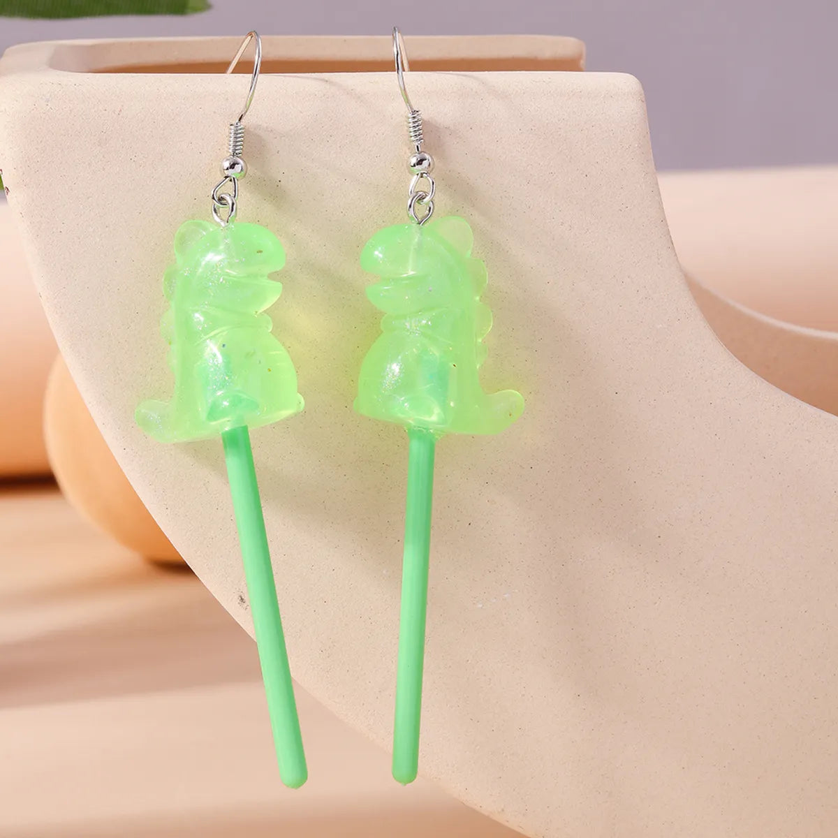 1 Pair Cute Animal Zinc Alloy Drop Earrings