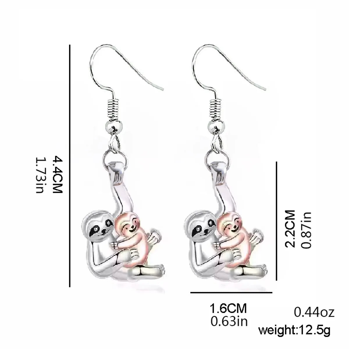 1 Pair Cute Artistic Commute Animal Alloy Drop Earrings