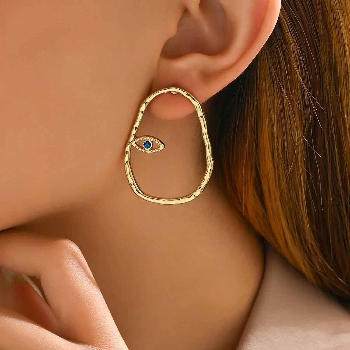 1 Pair Cute Artistic Solid Color Alloy Zinc Drop Earrings