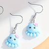 1 Pair Cute Cartoon Resin Drop Earrings