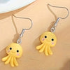 1 Pair Cute Cartoon Resin Drop Earrings