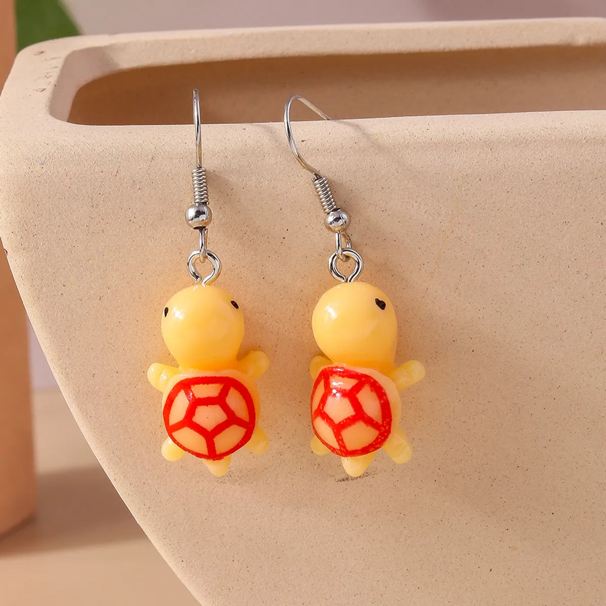 1 Pair Cute Cartoon Zinc Alloy Drop Earrings