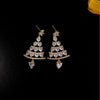 1 Pair Cute Christmas Tree Alloy Drop Earrings