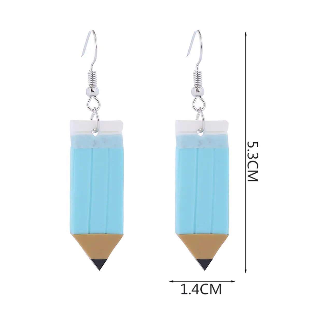 1 Pair Cute Geometric Soft Clay Irregular Women's Earrings