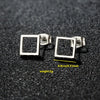 1 Pair Cute Japanese Style Cross Heart Shape Butterfly Hollow Out 304 Stainless Steel 18K Gold Plated Ear Studs