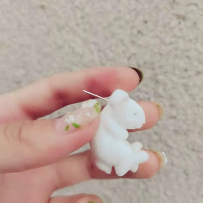 1 Pair Cute Rabbit Resin Women'S Ear Studs