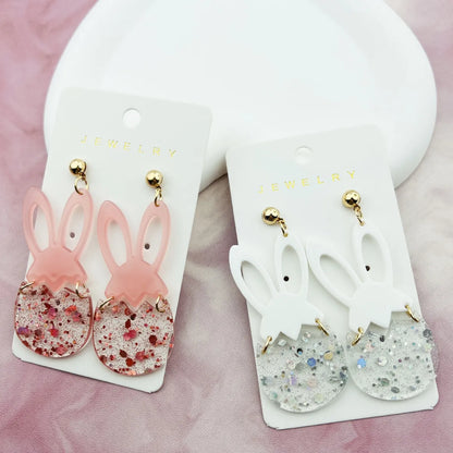 1 Pair Cute Retro Animal Arylic Drop Earrings