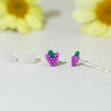 1 Pair Cute Simple Style Fruit Arylic Ear Studs