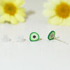 1 Pair Cute Simple Style Fruit Arylic Ear Studs