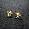 1 Pair Cute Sweet Animal Polishing Plating 304 Stainless Steel 18K Gold Plated Ear Studs