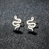 1 Pair Cute Sweet Animal Polishing Plating 304 Stainless Steel 18K Gold Plated Ear Studs