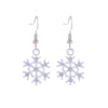 1 Pair Cute Sweet Geometric Christmas Tree Santa Claus Enamel Zinc Alloy Drop Earrings