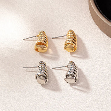 1 Pair Cute Thread Alloy Ear Studs