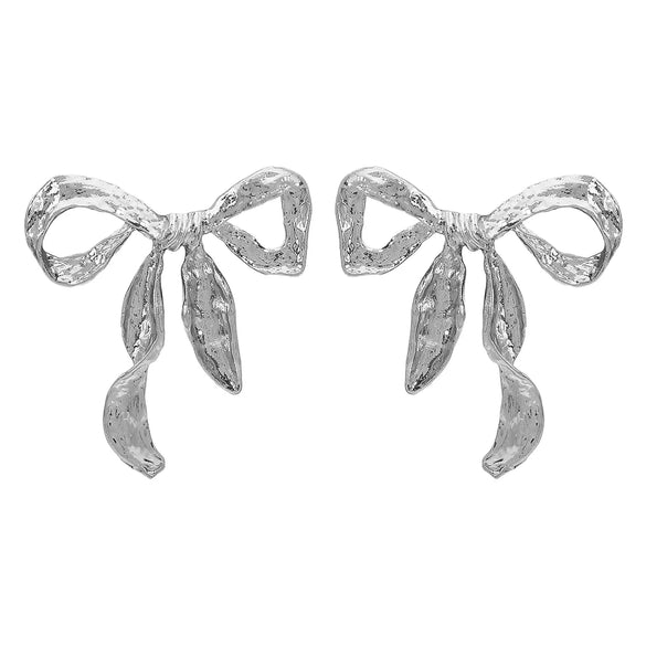 1 Pair Cute Vintage Style Sweet Bow Knot Alloy Ear Studs