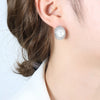 1 Pair Elegant Baroque Style C Shape Plating Inlay Titanium Steel Artificial Pearls 18K Gold Plated Ear Studs