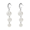 1 Pair Elegant Classic Style Pearl Imitation Pearl Alloy Drop Earrings