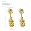 1 Pair Elegant Lady Classic Style Asymmetrical Irregular Solid Color 304 Stainless Steel Titanium Steel Titanium Steel 18K Gold Plated Drop Earrings