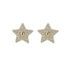 1 Pair Elegant Lady Star Heart Shape Butterfly Plating Inlay Copper Artificial Diamond Ear Studs