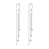 1 Pair Elegant Lady Star Tassel Copper Ear Line