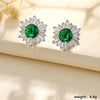 1 Pair Elegant Lady Streetwear Snowflake Inlay Copper Zircon Ear Cuffs