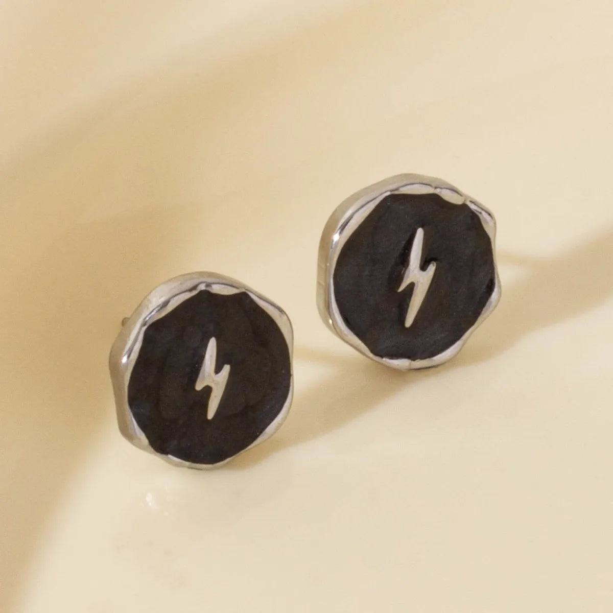 1 Pair Elegant Letter 304 Stainless Steel Ear Studs