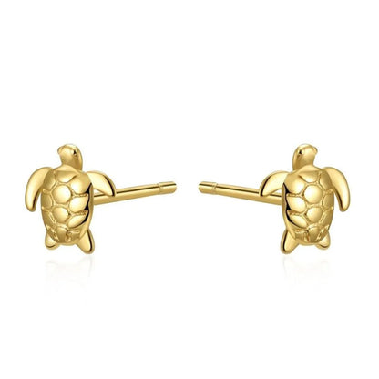 1 Pair Elegant Simple Style Animal Heart Shape Plating Inlay Copper Pearl 18k Gold Plated Drop Earrings Ear Cuffs Ear Studs