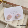 1 Pair Elegant Simple Style Round Imitation Pearl Drop Earrings