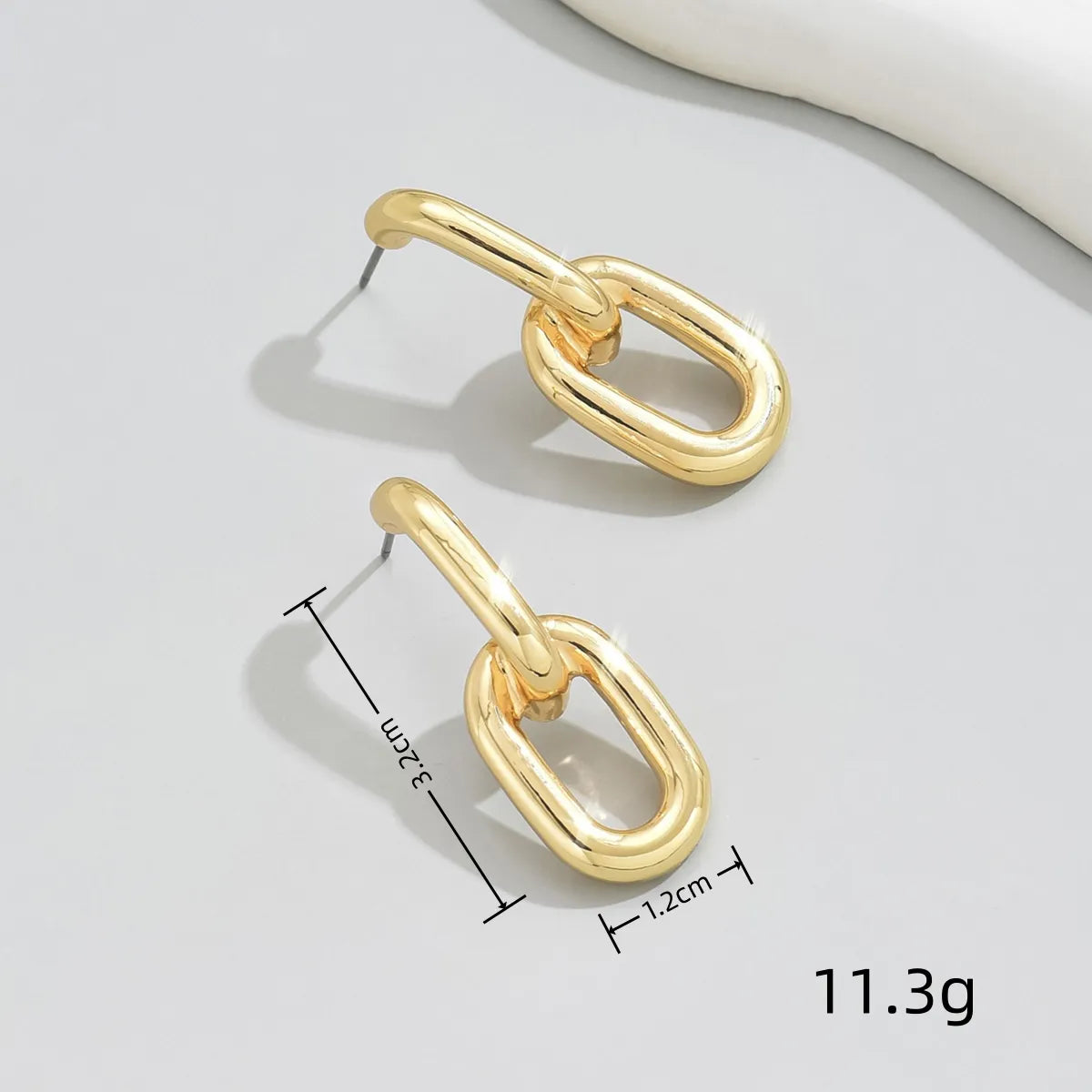 1 Pair Elegant Simple Style Solid Color Frog Alloy Iron Earrings