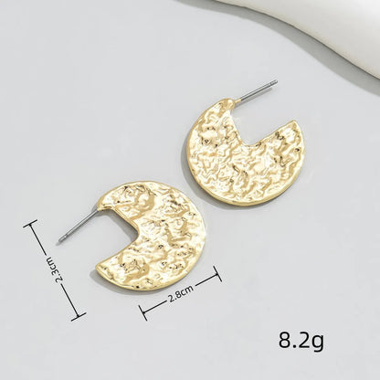 1 Pair Elegant Simple Style Solid Color Frog Alloy Iron Earrings