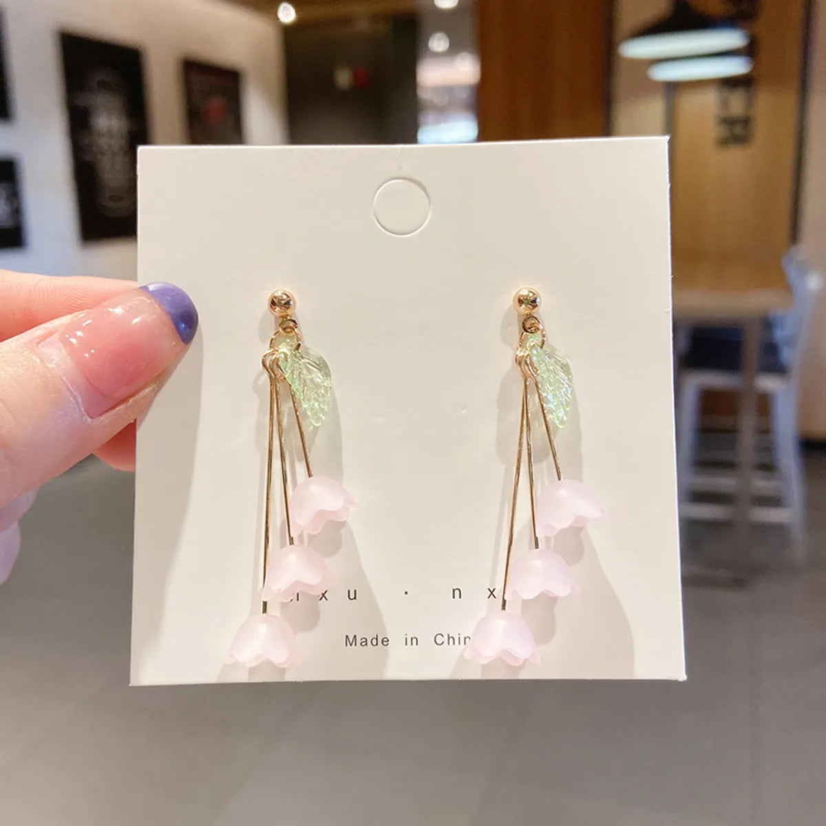 1 Pair Elegant Simple Style Streetwear Geometric Star Bow Knot Inlay Alloy Artificial Rhinestones Artificial Pearls Drop Earrings