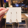 1 Pair Elegant Simple Style Streetwear Geometric Star Bow Knot Inlay Alloy Artificial Rhinestones Artificial Pearls Drop Earrings