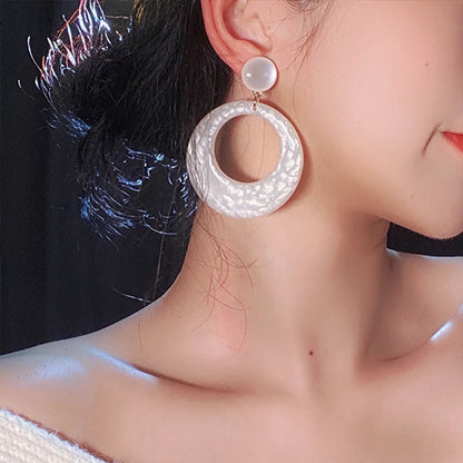 1 Pair Elegant Streetwear Geometric Arylic Earrings