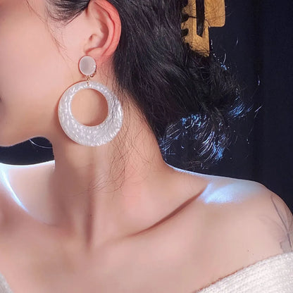 1 Pair Elegant Streetwear Geometric Arylic Earrings