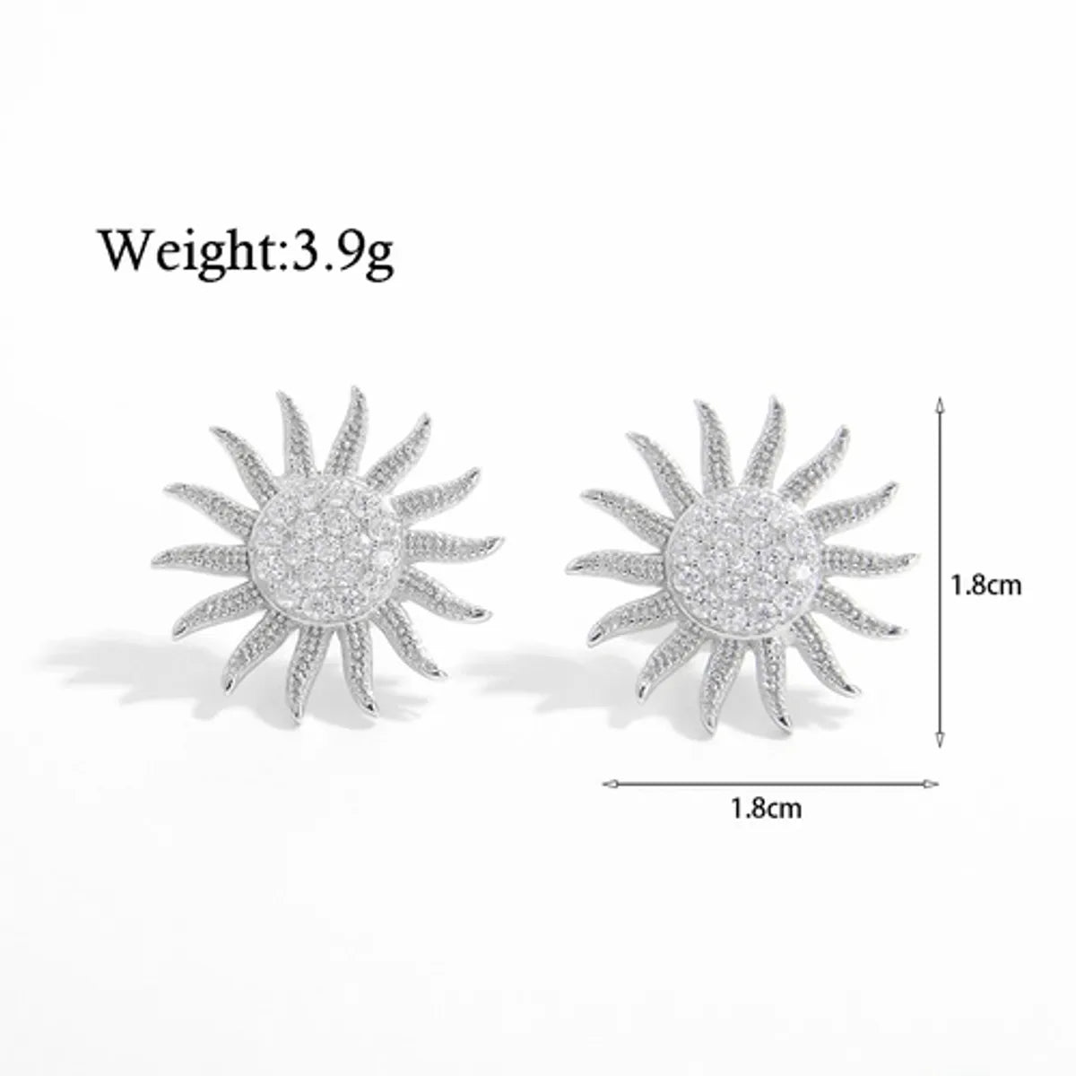 1 Pair Elegant Sweet Flower Snake Snowflake Plating Hollow Out Inlay Sterling Silver Pearl Zircon White Gold Plated Rhodium Plated Ear Studs