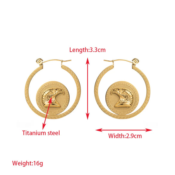 1 Pair Elegant Sweet Round Heart Shape Butterfly Inlay 304 Stainless Steel Rhinestones 18K Gold Plated Drop Earrings