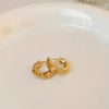 1 Pair Elegant Vintage Style Moon Flower Bow Knot Plating Alloy Drop Earrings