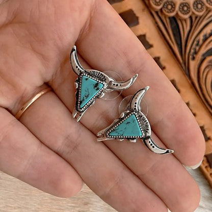 1 Pair Ethnic Style Animal Plating Alloy Drop Earrings