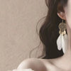 1 Pair Ethnic Style Geometric Leaf Alloy Drop Earrings