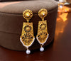 1 Pair Ethnic Style Streetwear Geometric Plating Alloy Drop Earrings Ear Studs