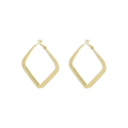 1 Pair Exaggerated Geometric Alloy Plating Women's Earrings