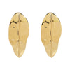 1 Pair Exaggerated Luxurious Leaf Iron Ear Studs