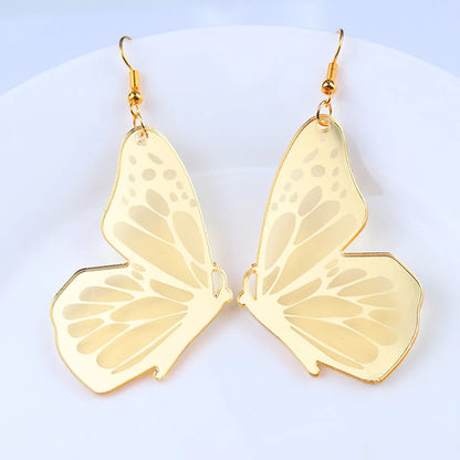 1 Pair Fashion Butterfly Arylic Women's Drop Earrings