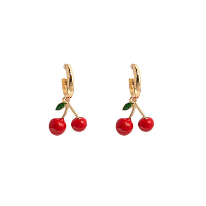 1 Pair Fashion Fruit Alloy Plating Women's Dangling Earrings