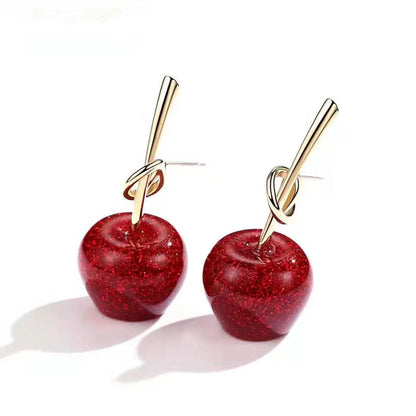 1 Pair Fashion Fruit Alloy Plating Women's Drop Earrings