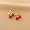 1 Pair Fashion Geometric Alloy Plating Artificial Pearls Rhinestones Women'S Ear Clips