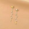 1 Pair Fashion Geometric Alloy Plating Artificial Pearls Rhinestones Women'S Ear Clips